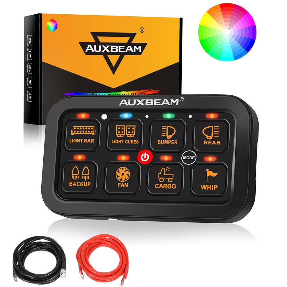 RA80 RGB Switch Panel, Toggle/Momentary/Pulsed Mode Supported (One-Sided Outlet)