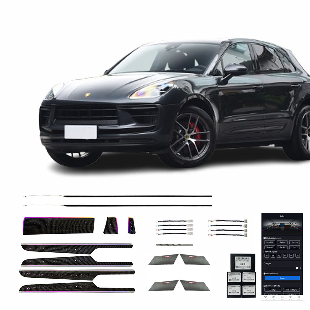 18 24 Macan Ciel Étoilé 27 Lumières Haute Qualité Vente Usine Modification Lumière dAmbiance Intérieur Voiture