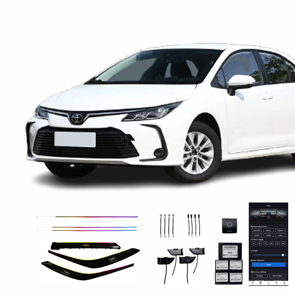 Lumière Ambiante Intérieure De Voiture De Haute Qualité 17 Lampes Pour Corolla Levin Allion Lion Star Edition 19-23