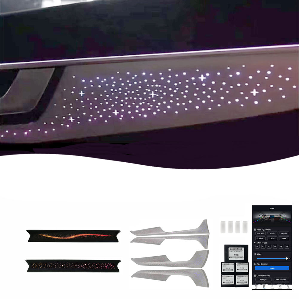 19 24 A6L Large Star Edition Panel 8 Lights High Quality Factory Sale Car Interior Ambient Lighting
