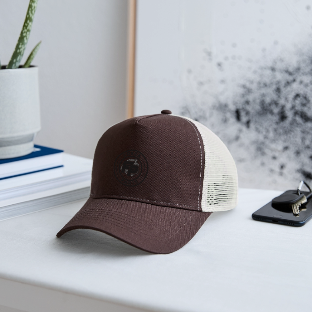 Trucker Cap - marron/beige