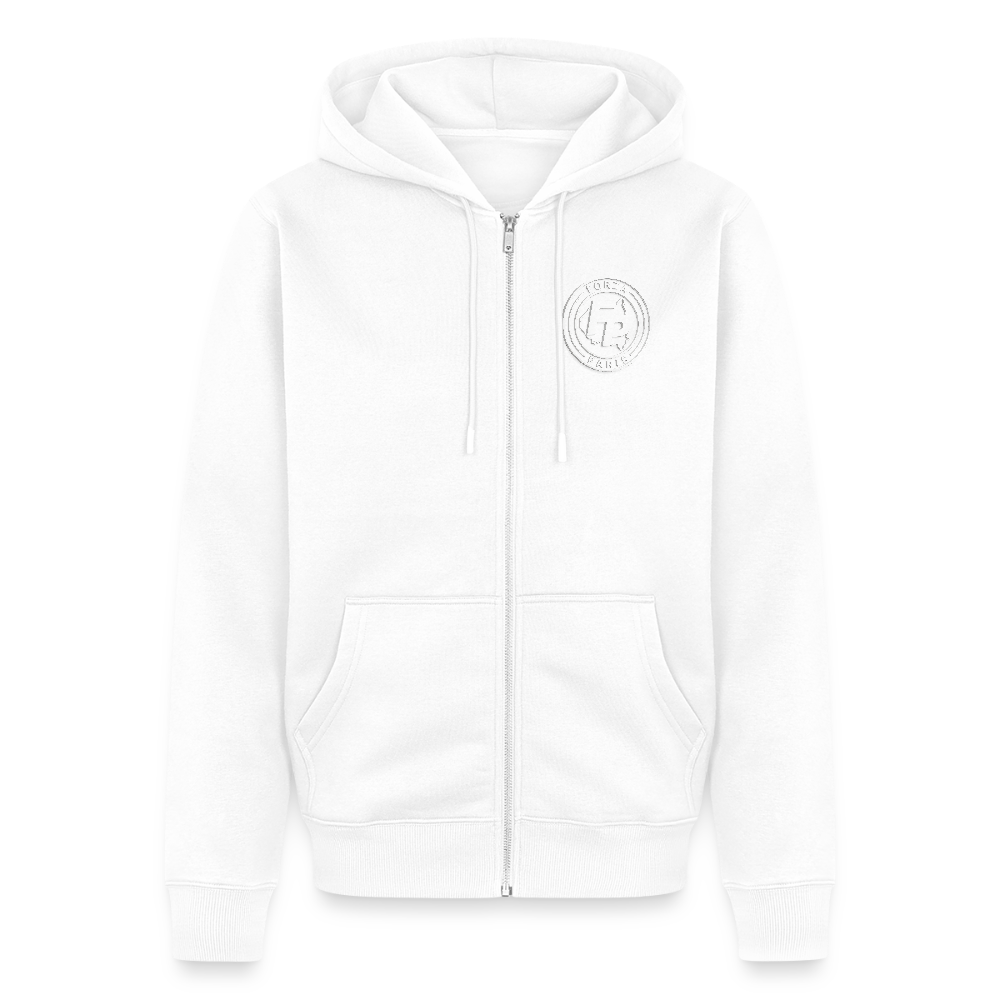 Men's Premium Hooded Jacket - white