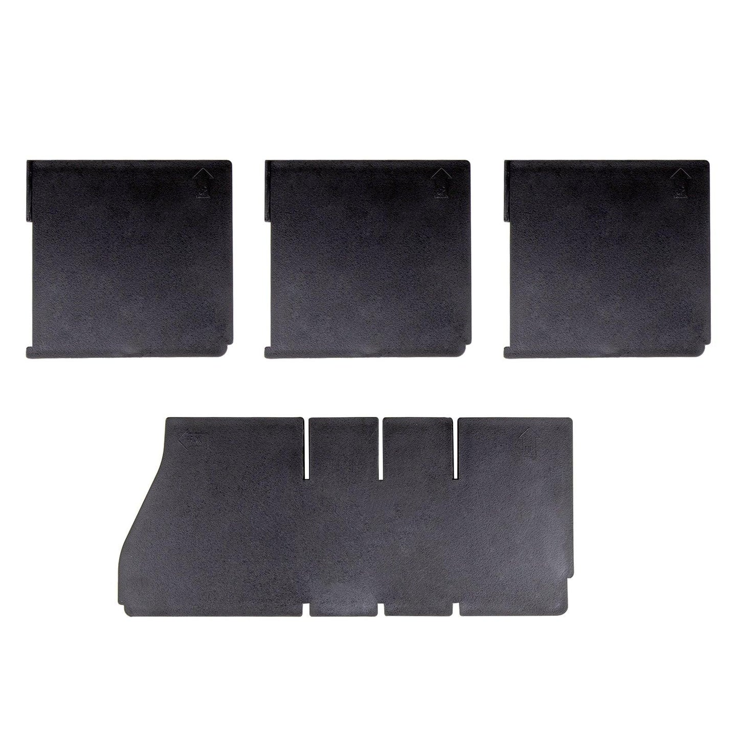 منظم مسند ذراع وحدة التحكم المركزية باللون الأسود مناسب لسيارة جيب رانجلر JL 2018-2022