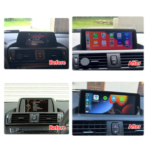 8.8 Inch Wireless Apple CarPlay Android Auto Multimedia Head Unit For BMW Series 1 2 F20 F21 2013-2017 Display Touch Screen Navigation