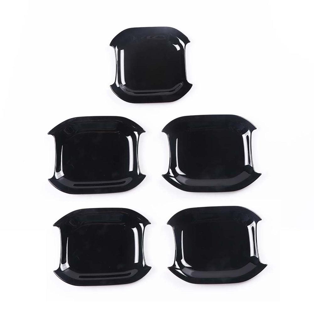 (5 قطع/مجموعة) غطاء حماية مقبض الباب الخارجي، غطاء حماية تجويف مقبض الباب لسيارة جيب رانجلر JL 2018-2022