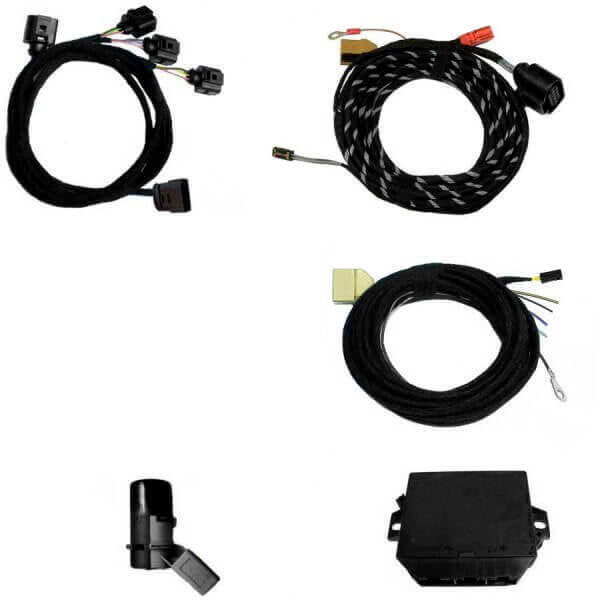 Complete kit Park Pilot with OPS Front Retrofit for VW T5 7E