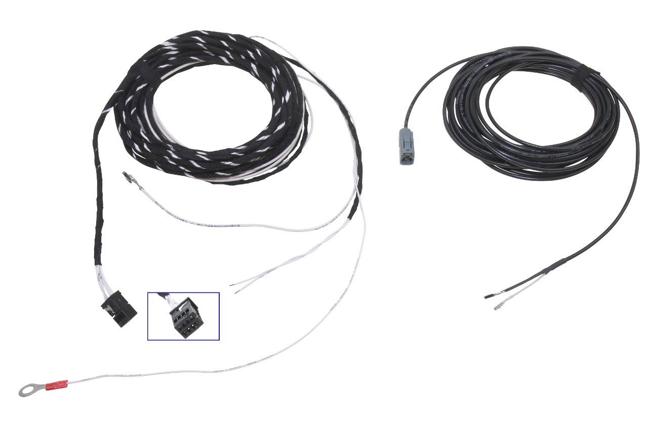 Rear view camera cable set for VW, Audi