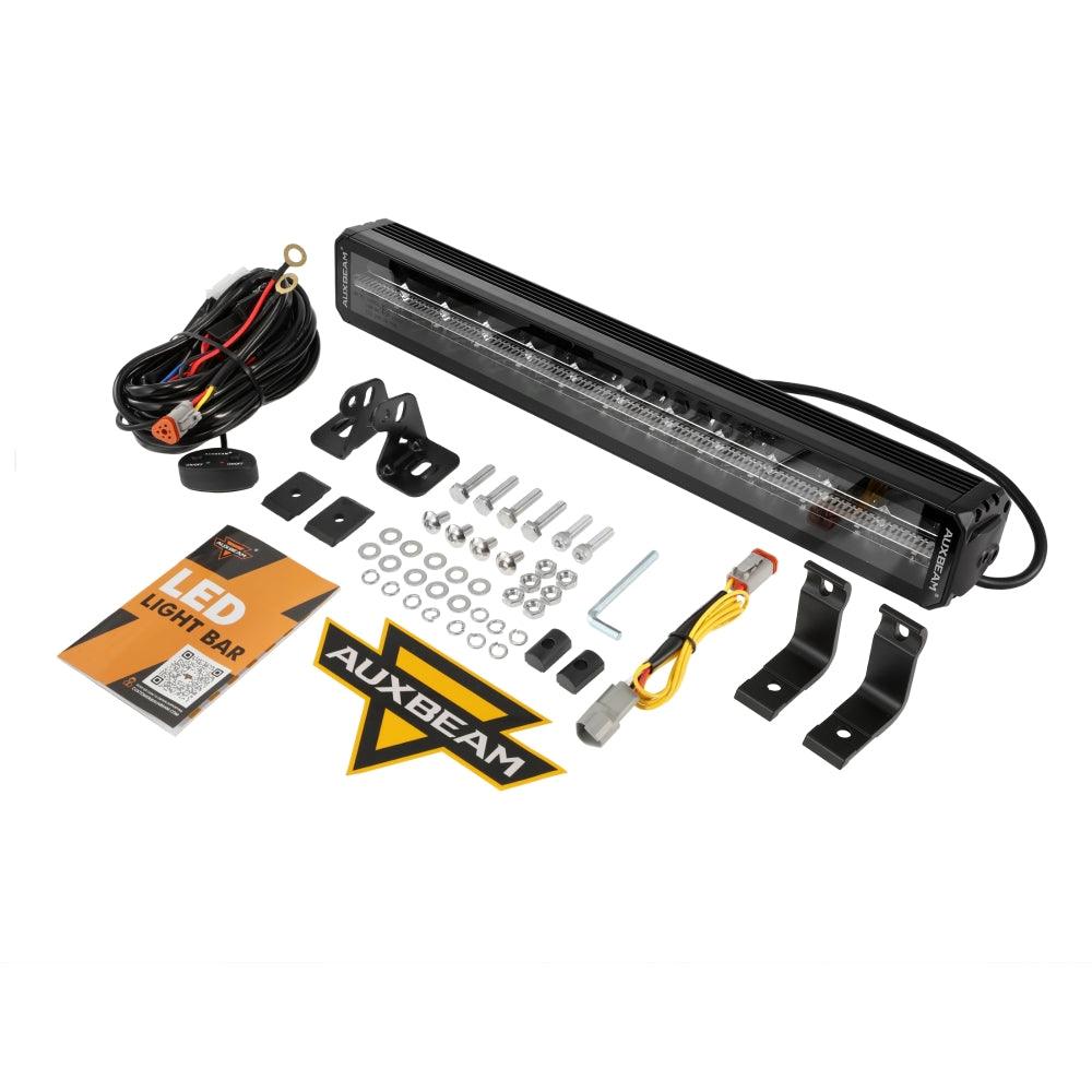 SP-DRL Series 22 Inch 139W 16320LM Dual Row Off Road LED Light Bar With Amber&White DRL