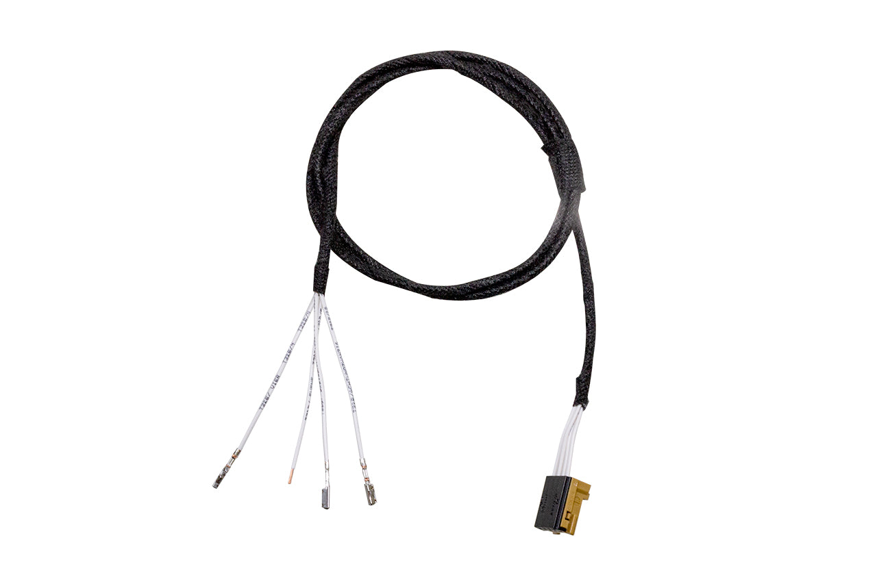 Cable set for retrofitting the central locking button on the passenger side for Audi A4 8W, A5 F5, Q5 FY