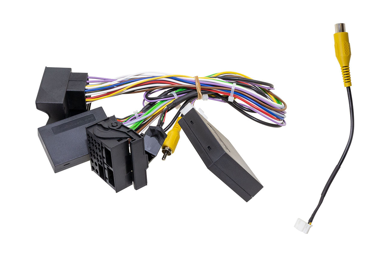 Adapter set rear view camera high for VW T5 with Alpine navigation