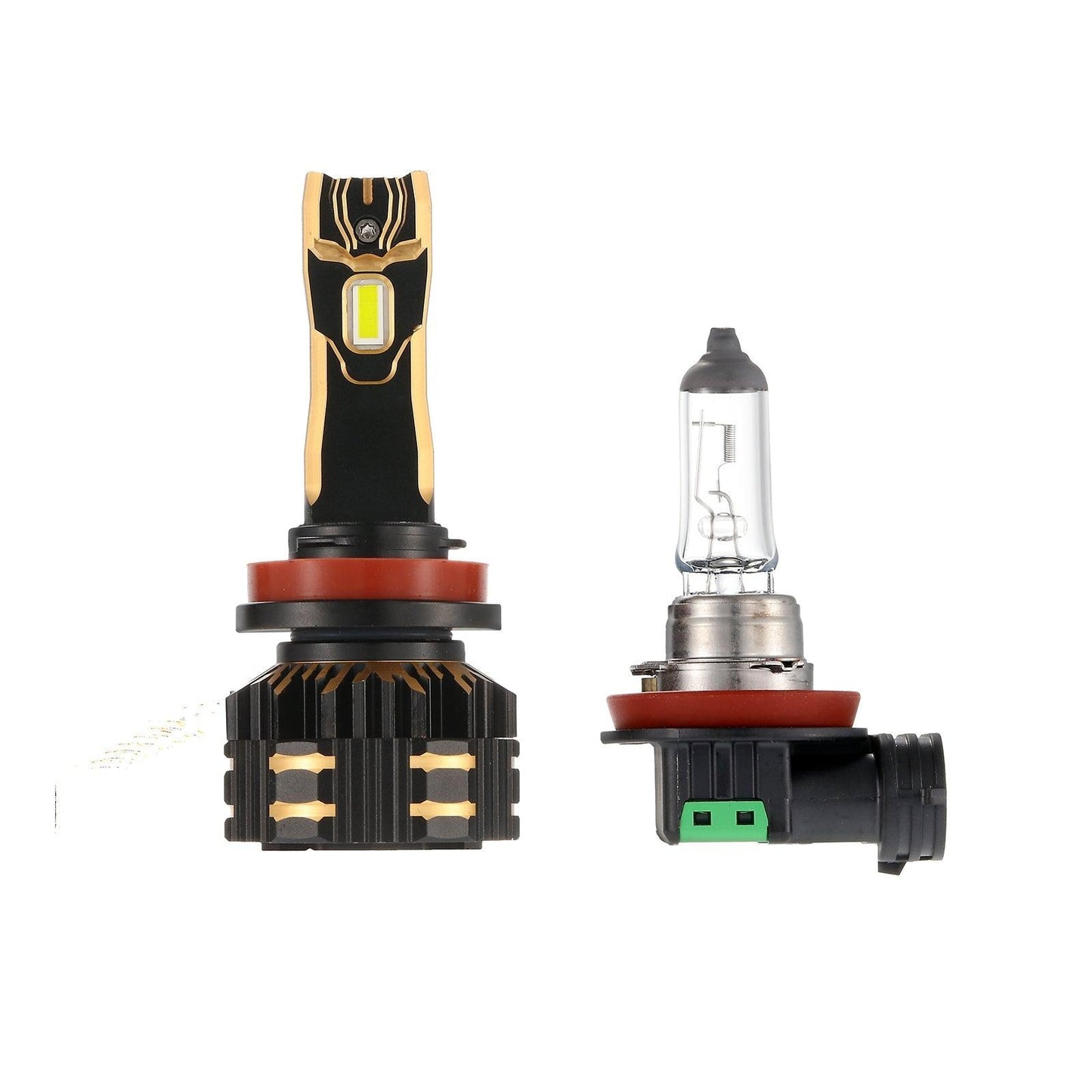 H11+H11 LED Headlight Bulbs 120W 25000LM GX Series Brightest 6500K Cool White | 4 Bulbs - Auxbeam – éclairage LED auto