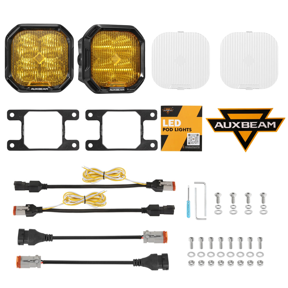 Color Play Series 3 Inch LED Fog Light Kit For Honda Accord/Honda CR-V/Honda CR-Z/Honda Civic