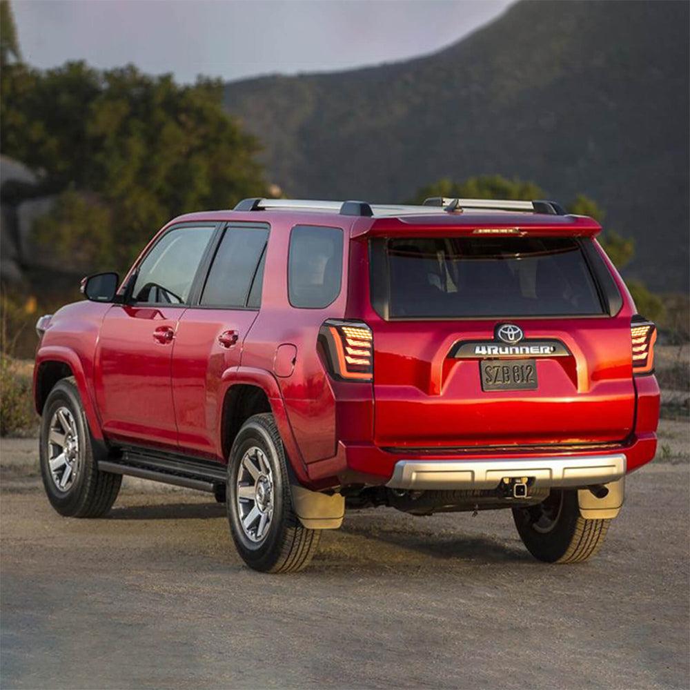 مجموعة مصابيح خلفية LED مع إضاءة ترحيب ديناميكية لسيارة تويوتا 4Runner الجيل الخامس (N280) موديلات 2010-2023