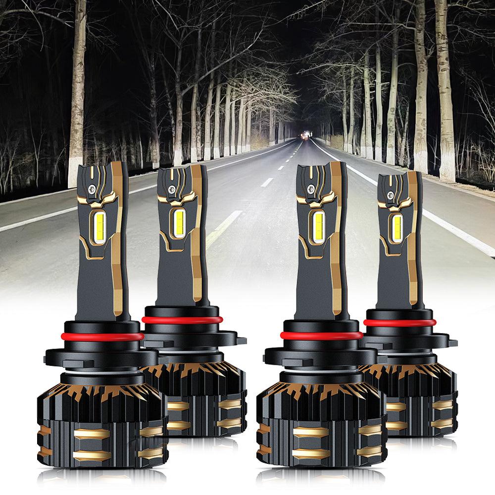 Brightest GX Series 25000LM 120W LED Headlight Bulbs 6500K Cool White - Auxbeam – éclairage LED auto