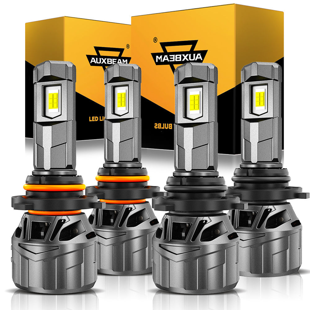 🆕1:1 Mini Size F18 Series 22000LM 100W LED Headlight Bulbs 6500K Cool White