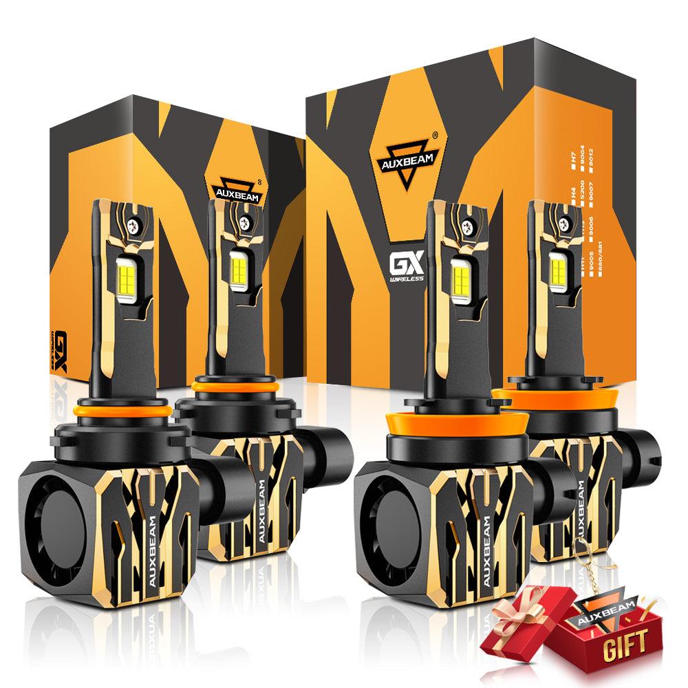 🆕GX Plug&Play Series 30000LM 120W LED Headlight Bulbs 6500K Cool White