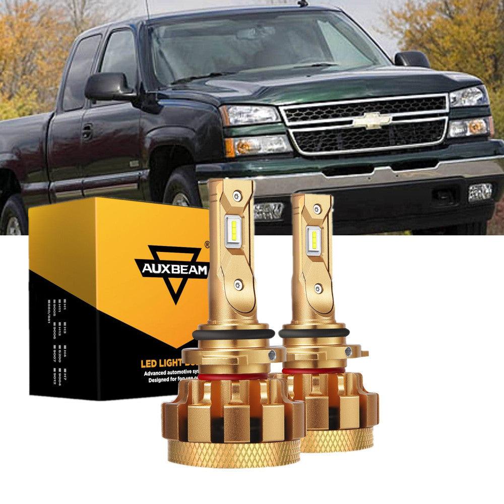 For 2007 Chevrolet Silverado 1500 HD Classic F-16 Plus Series Built-in Canbus Automotive Grade 14000LM LED Light Bulbs High Low Beam Bundle - Auxbeam – éclairage LED auto