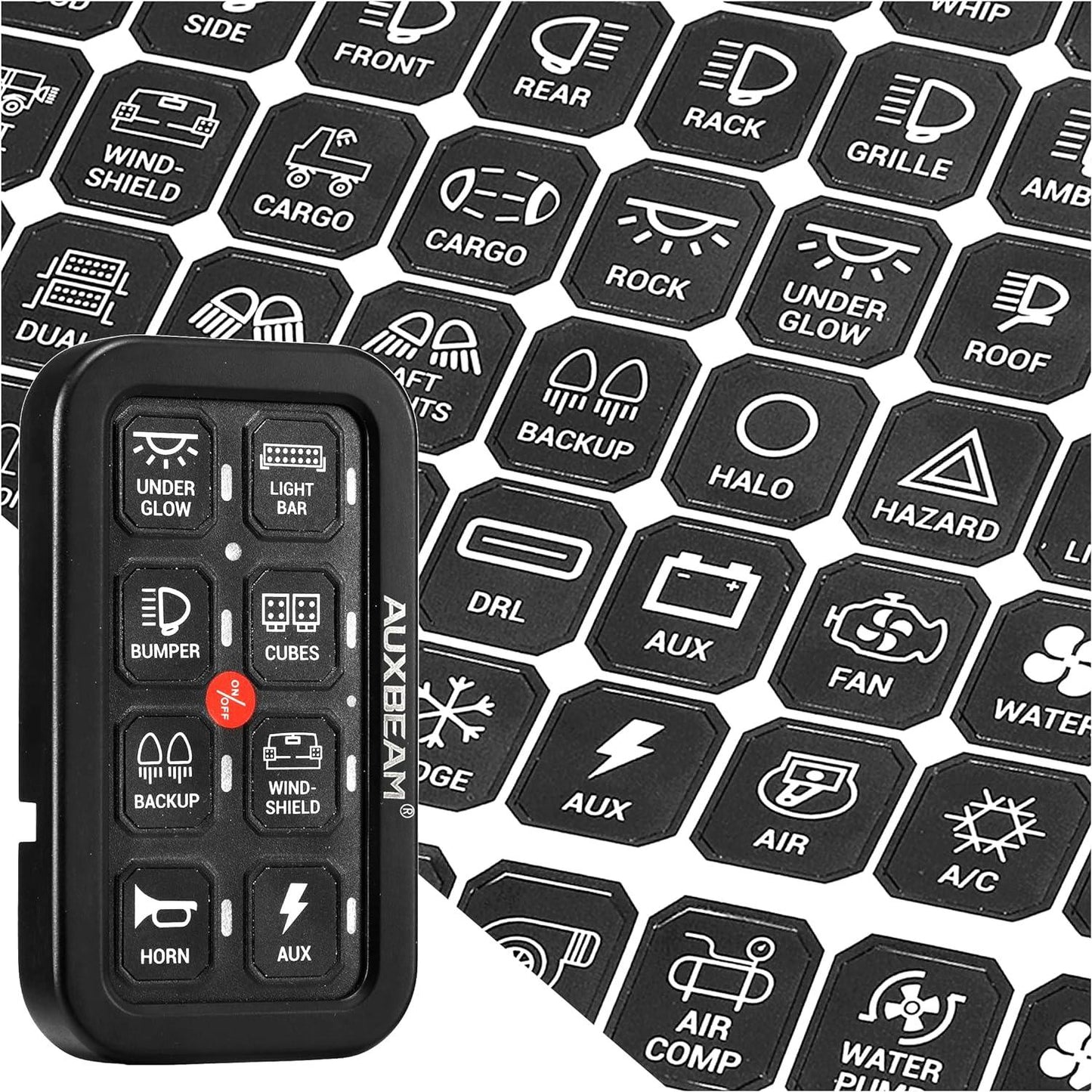 120 Universal Stickers for Switch Panel