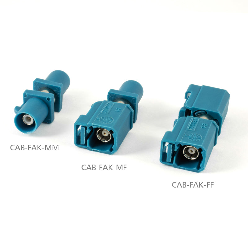 AMPIRE FAKRA Adapterkabel, Stecker/Buchse, wasserblau