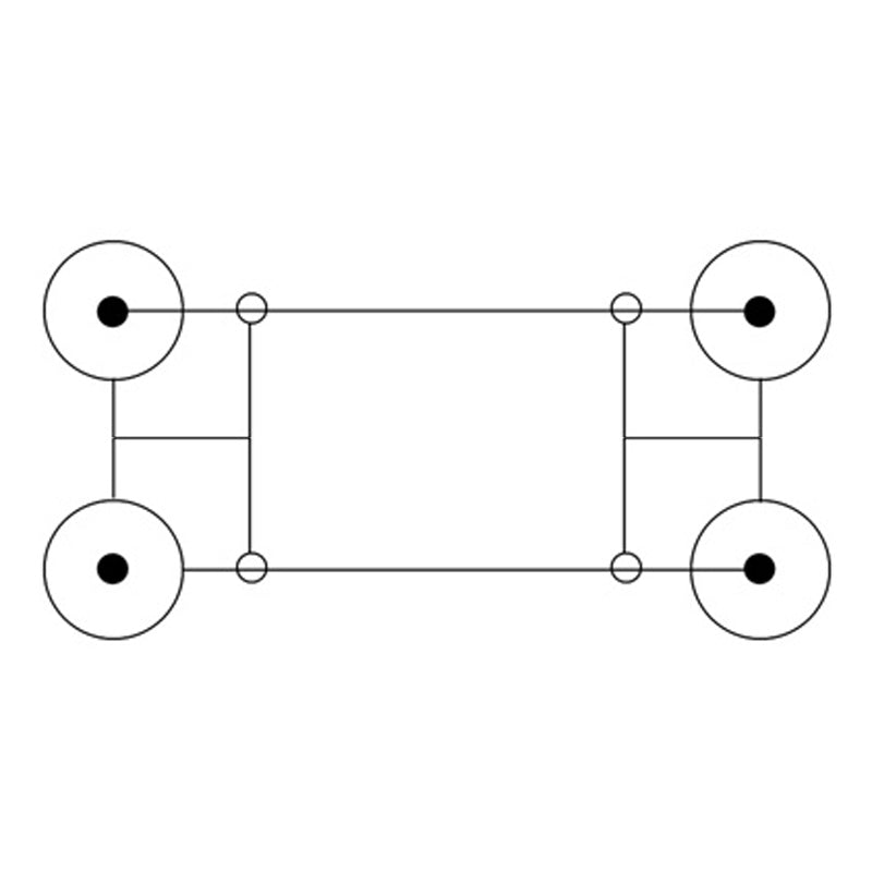 AMPIRE audio cable 100cm, 2-channel, blister packaging