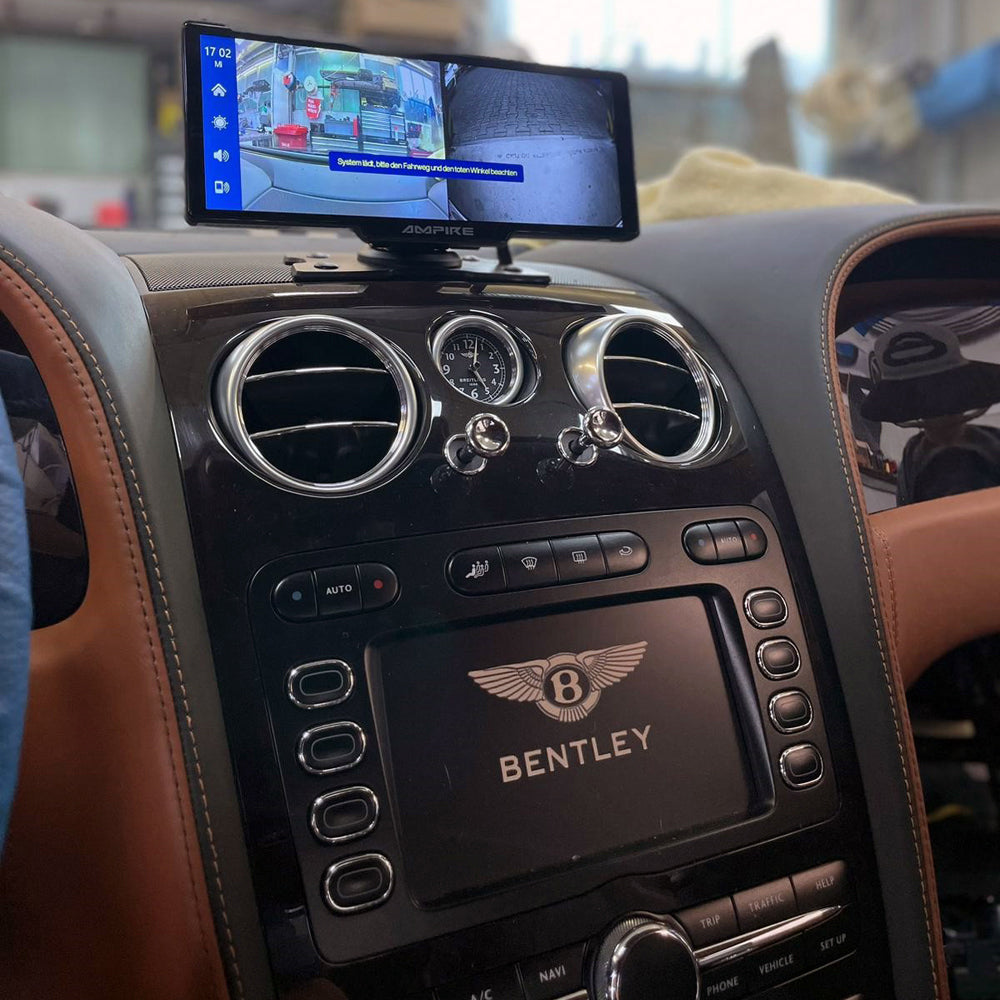 AMPIRE smartphone monitor 25.4cm (10'') with AHD Dashcam and RVC input (AHD)