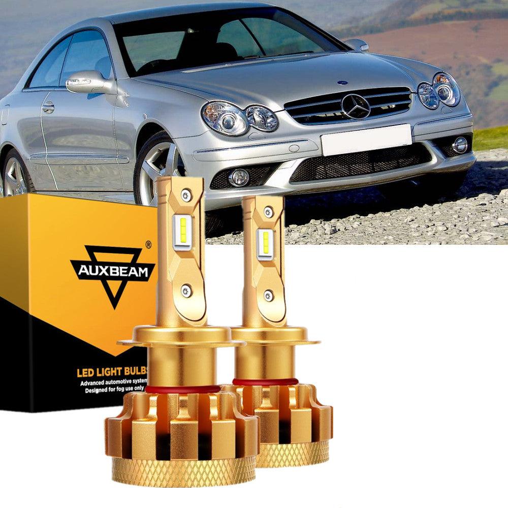 For 2003 - 2006 Mercedes - Benz CLK500 with HID headlamps LED Light Bulbs High Low Beam Bundle - FORZA - PARIS
