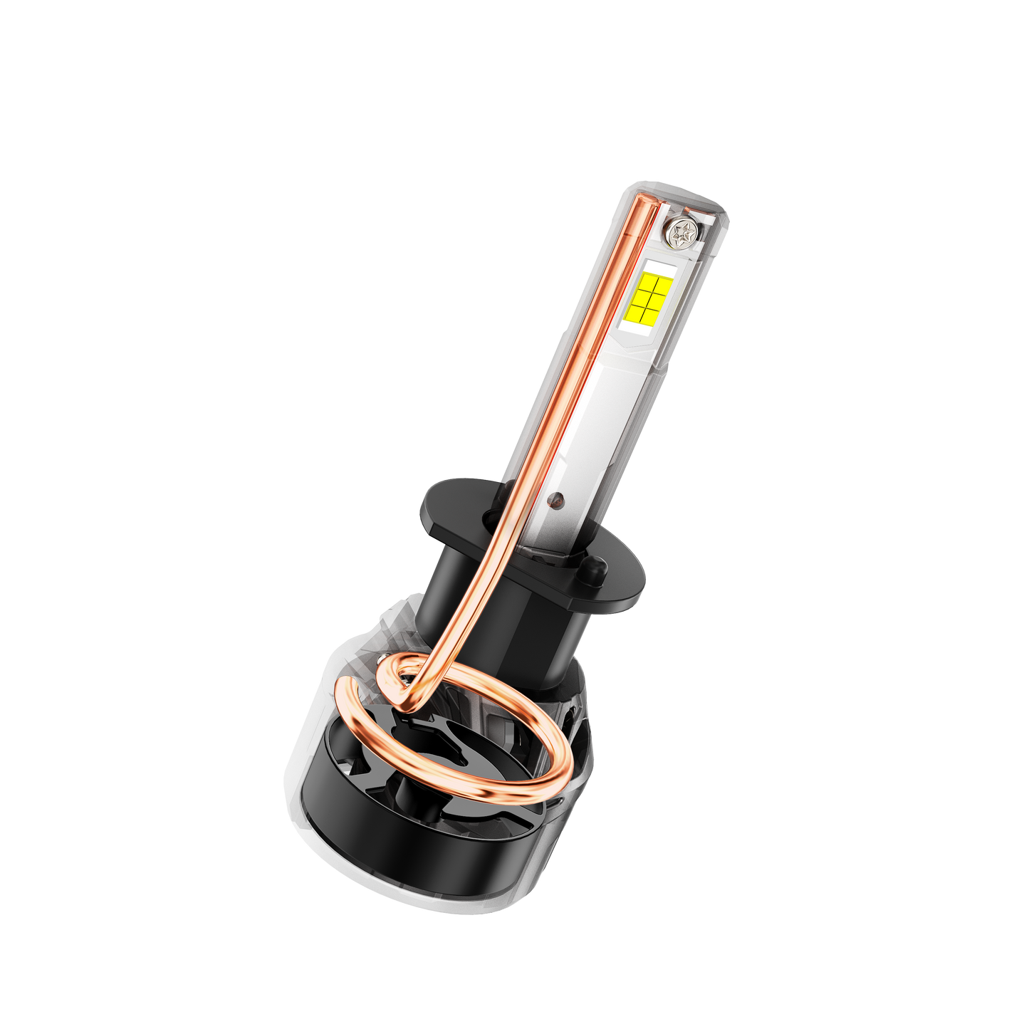 🆕H1 LED Headlight Bulbs 100W 22000LM F18 Series 1:1 Mini Size 6500K Cool White | 2 Bulbs