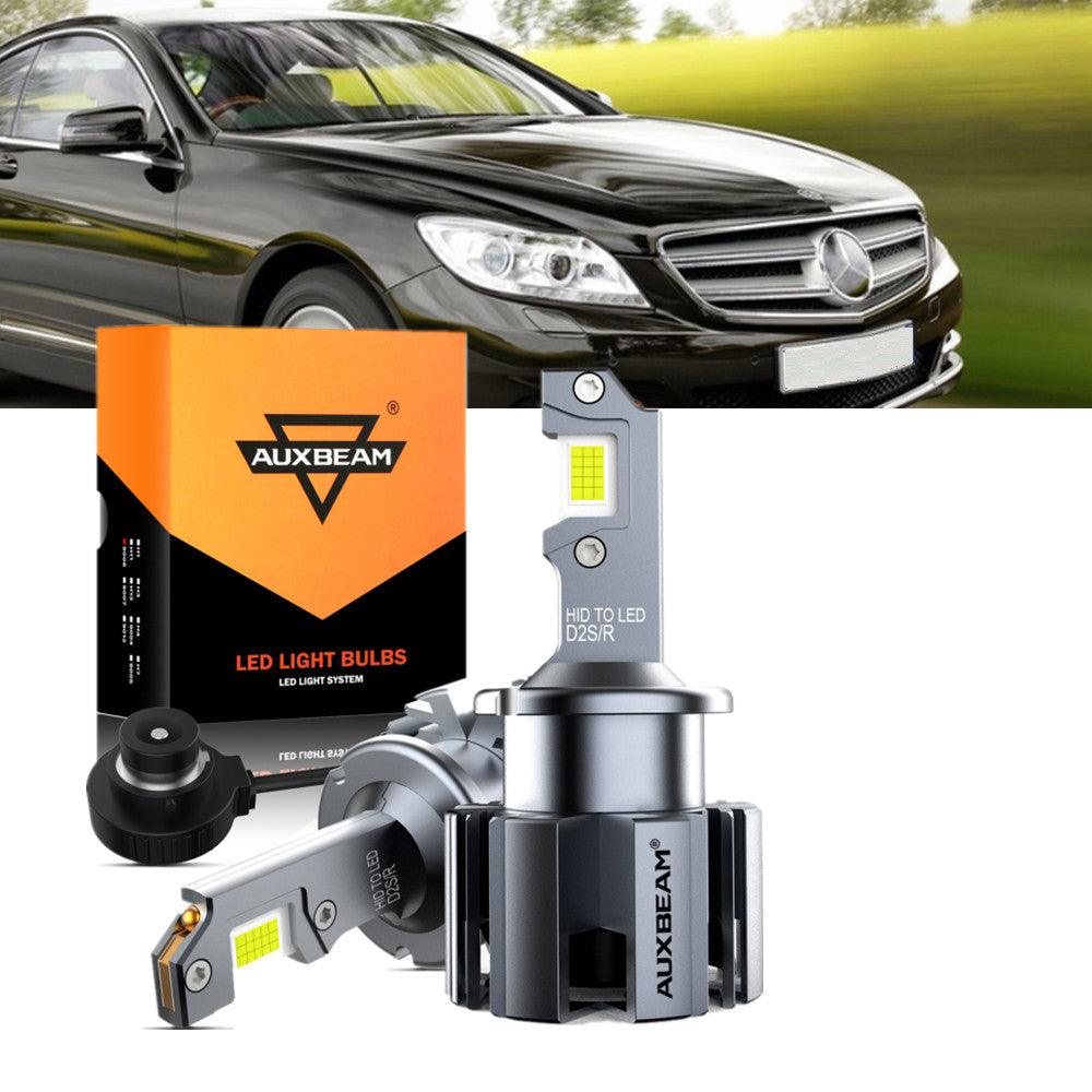For 2001 - 2009 Mercedes - Benz CL600 with HID headlamps LED Light Bulbs High Low Beam Bundle - FORZA - PARIS