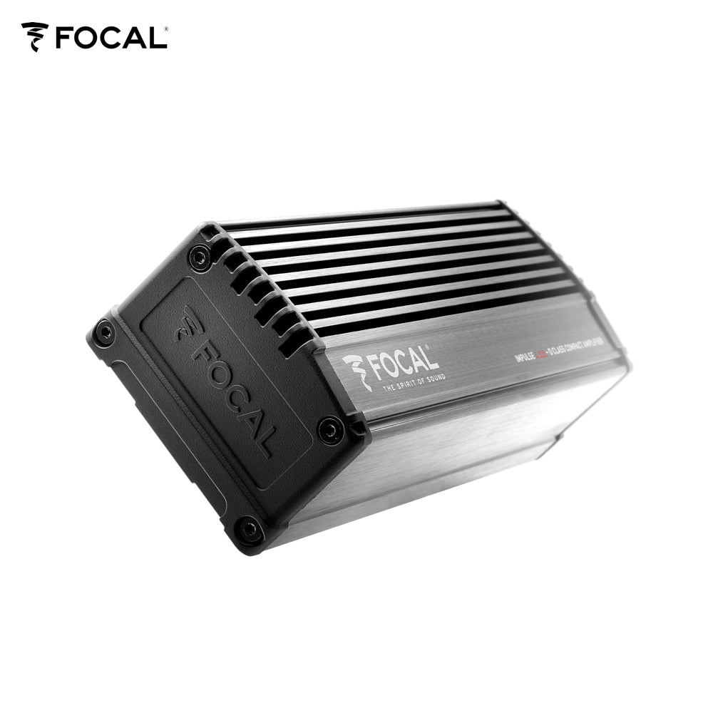 FOCAL IMPULSE series power amplifier, 4-channel, ultra-compact