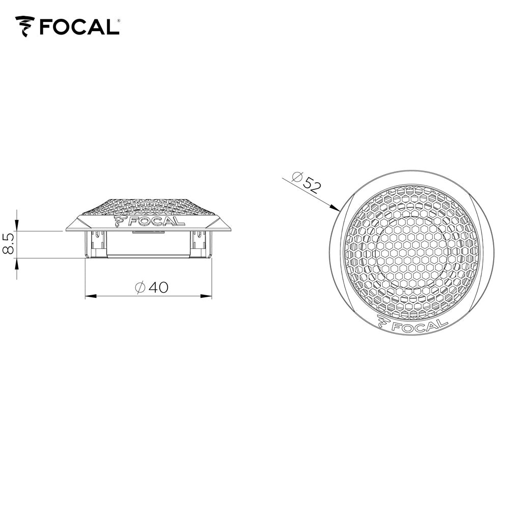 FOCAL Kompo-Lautsprecher FLAX EVO-Serie, 16.5cm