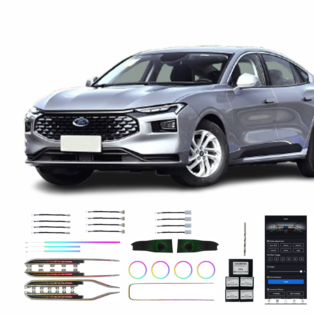 فورد 22 23 مونديو بين الكواكب الراديوم النقش 35 مصابيح إضاءة محيطة داخلية للسيارة جودة فائقة بيع مباشر من المصنع