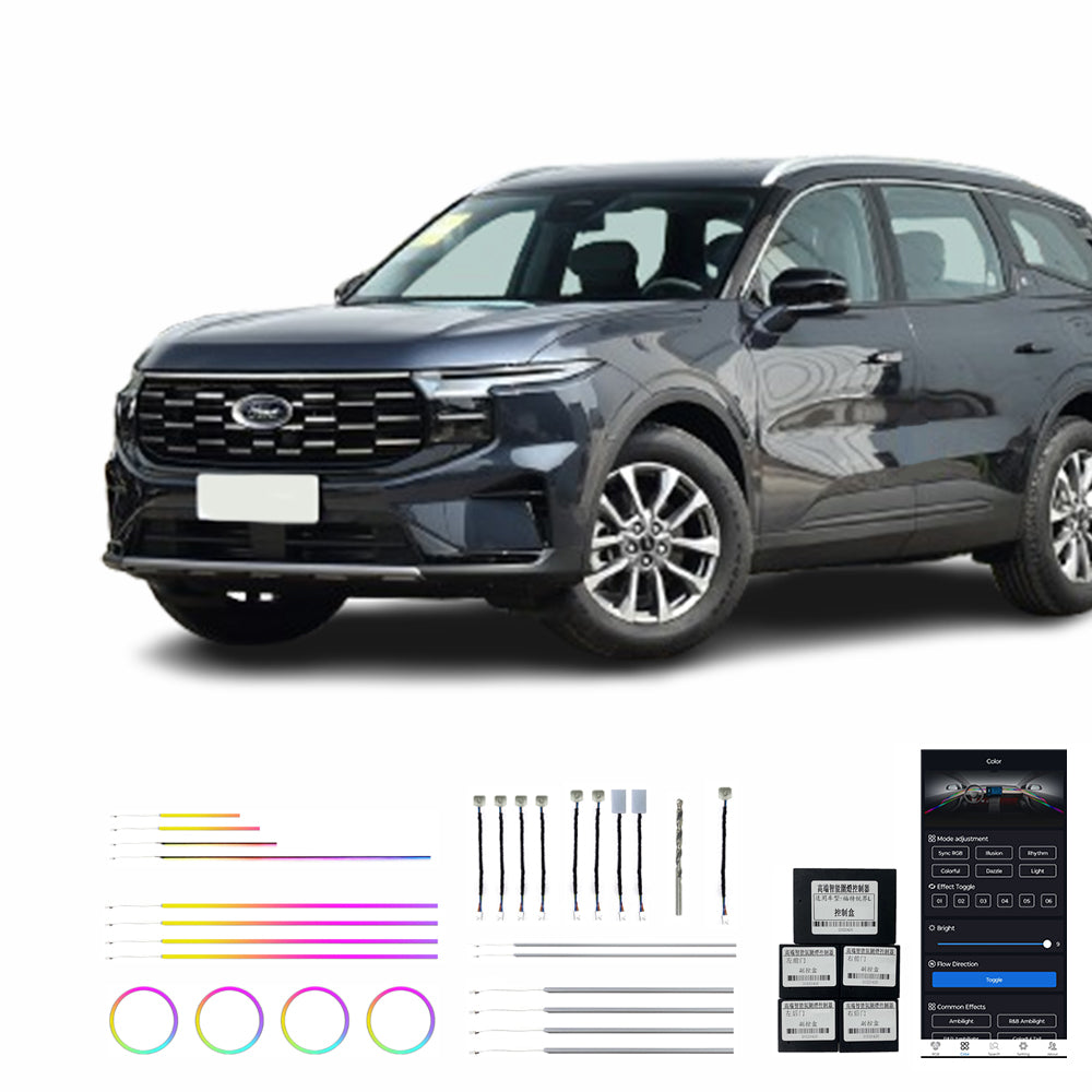 Ford 23 Edge L 27 Interior Car Lamps Modification High Quality Ambient Lighting Factory Sale