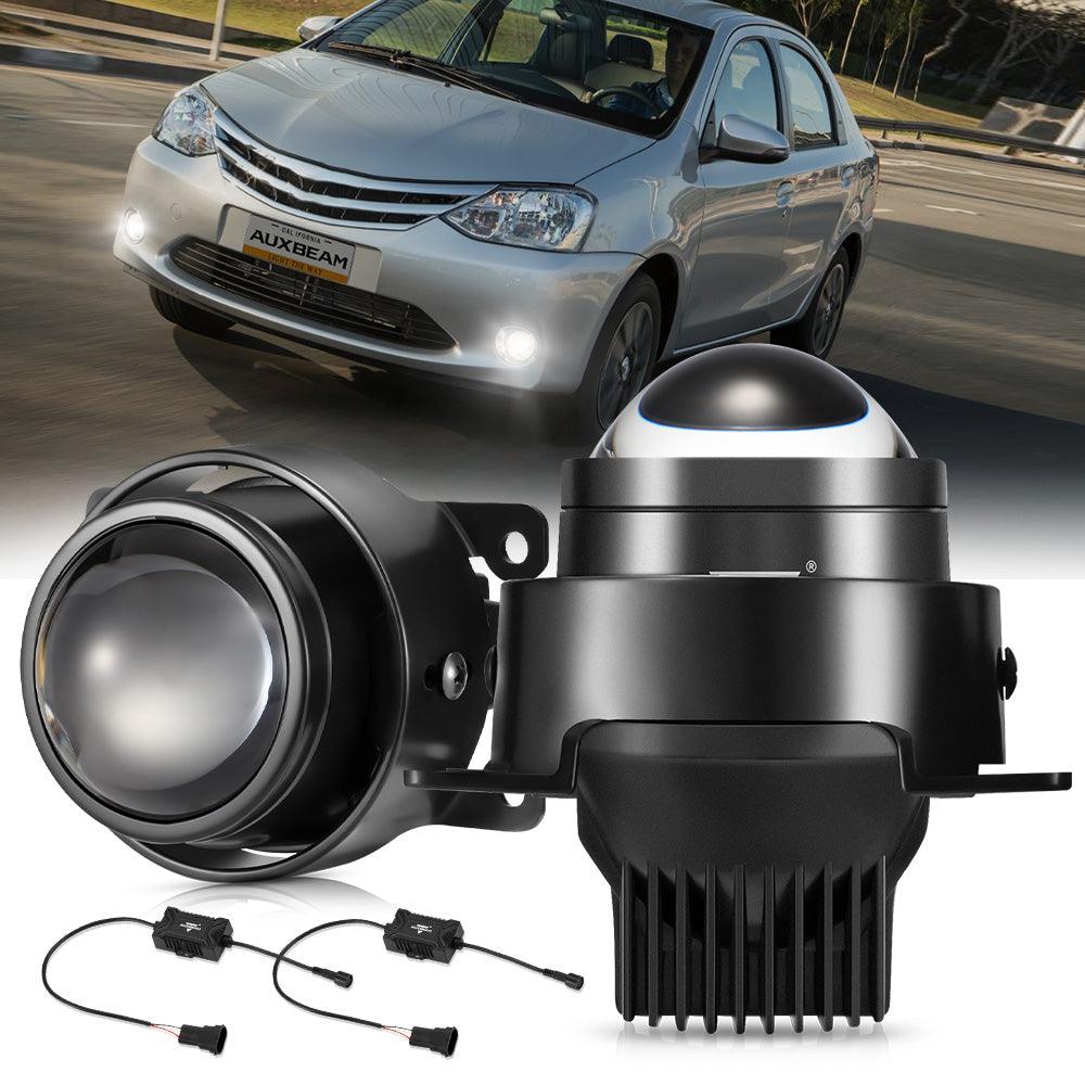 2.5 Inch 80W Bi-LED Projector Lens Fog Light 6000K HD Lens For Toyota/Honda | 2PCS/Set