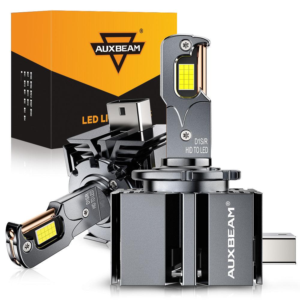 🆕D1 D1S D1R LED Headlight Bulbs 70W 22000LM D-PRO Series HID Replacement 6500K Cool White | 2 Bulbs - Auxbeam – éclairage LED auto