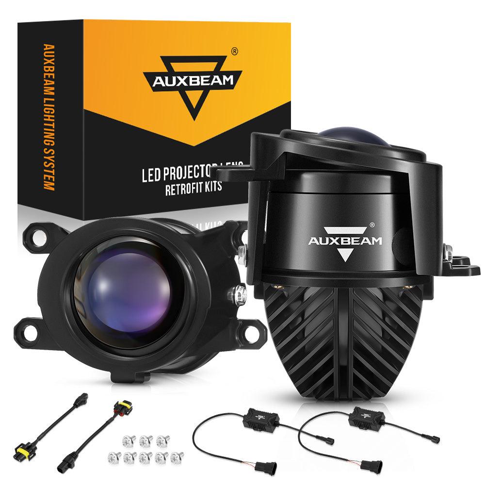 2 Inch 70W Bi-LED Projector Lens Fog Light 6000K Blue Film Lens For Toyota/Honda | 2PCS/Set