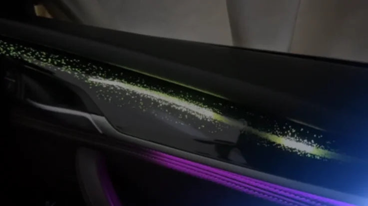 BMW X5 Ambient Light Kit Piano Black Starry Sky