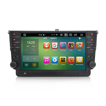 STOCK EU Erisin ES8511G 9 "IPS écran Android 13.0 autoradio pour VW Golf VII/7 MK7 CarPlay Auto GPS Sat Navi DSP 4G LTE SWC