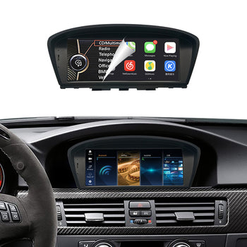 8.9 ''1920*720 écran tactile sans fil Carplay pour BMW série 5 E60 E61 E90 2005-2008 voiture multimédia Autoradio unité principale