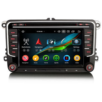 Stock UE Erisin ES6735VN Android 14 unité principale pour Volkswagen avec prise en charge Carplay système GPS DVD de voiture tout-en-un