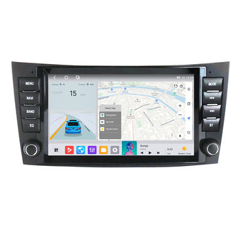 MEKEDE EU Stock 1280*720 IPS écran autoradio Audio voiture-play Auto GPS Navigation 8core 8 + 256G pour Mercedes Benz W211 8 pouces
