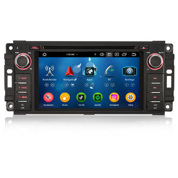 STOCK UE ERISIN ES6762J Android 13.0 4G DAB + DSP GPS voiture DVD multimédia GPS ForJeep Compass Wrangler Commander Dodge Chrysler