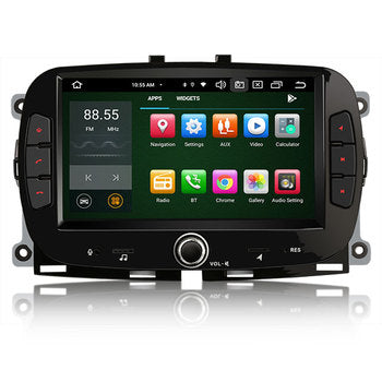 STOCK EU Erisin ES8551F 7 "Android 13.0 Autoradio pour Fiat 500/500C/500S/500E 2016-2019 et 500 Hybrid