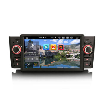 Stock européen Erisin ES8523L 7 "IPS Android 14.0 voiture pour lecteur Dvd GPS 4G WiFi DSP 64G sans fil CarPlay Auto GPS pour écran partagé