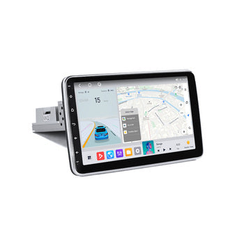 MEKEDE EU Stock Lecteur MultimĂ©dia Car-play Auto Android GPS Navigation 8 + 256G Ăcran Tactile pour 1din 10 Pouces UnitĂ© Principale Universelle