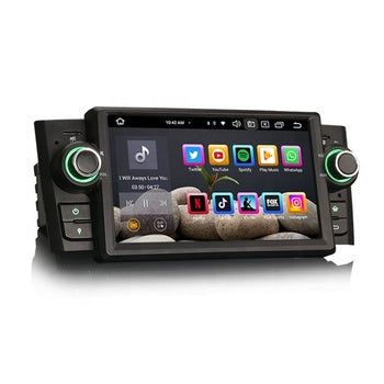 UE Erisin ES8523L 7 "IPS Android 13.0 Auto GPS pour Fiat Punto Linea Radio GPS 4G WiFi DSP 64G sans fil CarPlay lecteur Dvd de voiture