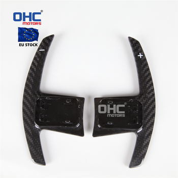 Manette de vitesse en fibre de carbone véritable pour volant Bmw G 3 5 6 7series X3 X5 X4m M5 F90 G07 G20 G28 G38 G30