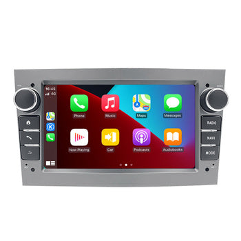 Lecteur DVD de voiture 64 Go 2 Din Android 14 pour Opel Vectra C Zafira B Corsa D C Astra H G Jvivaro Meriva Radio Multimédia Stéréo Audio