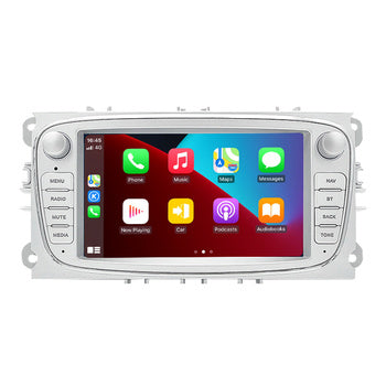 AutoRadio 2 Din Android 13 Lecteur multimédia DVD pour Ford Focus 2 3 4 Mk2 Kuga Mondeo Fiesta Transit Fusion S-C MAX Audio