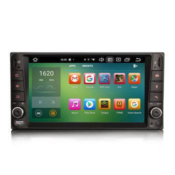 Erisin ES8512C 7 "IPS Android 13.0 Autoradio pour Toyota Corolla RAV4 Terios CarPlay Auto Radio GPS 4G DSP GPS Sat Nav