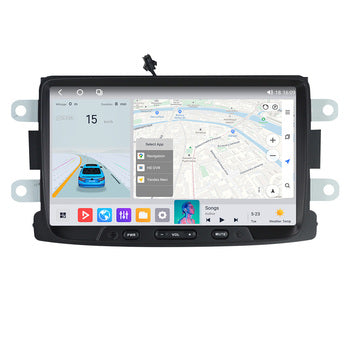 MEKEDE EU Stock en France Lecteur Dvd de voiture Ăcran d'autoradio Car-play pour Renault Dacia Android AUTO 2 + 32G 4 + 64G